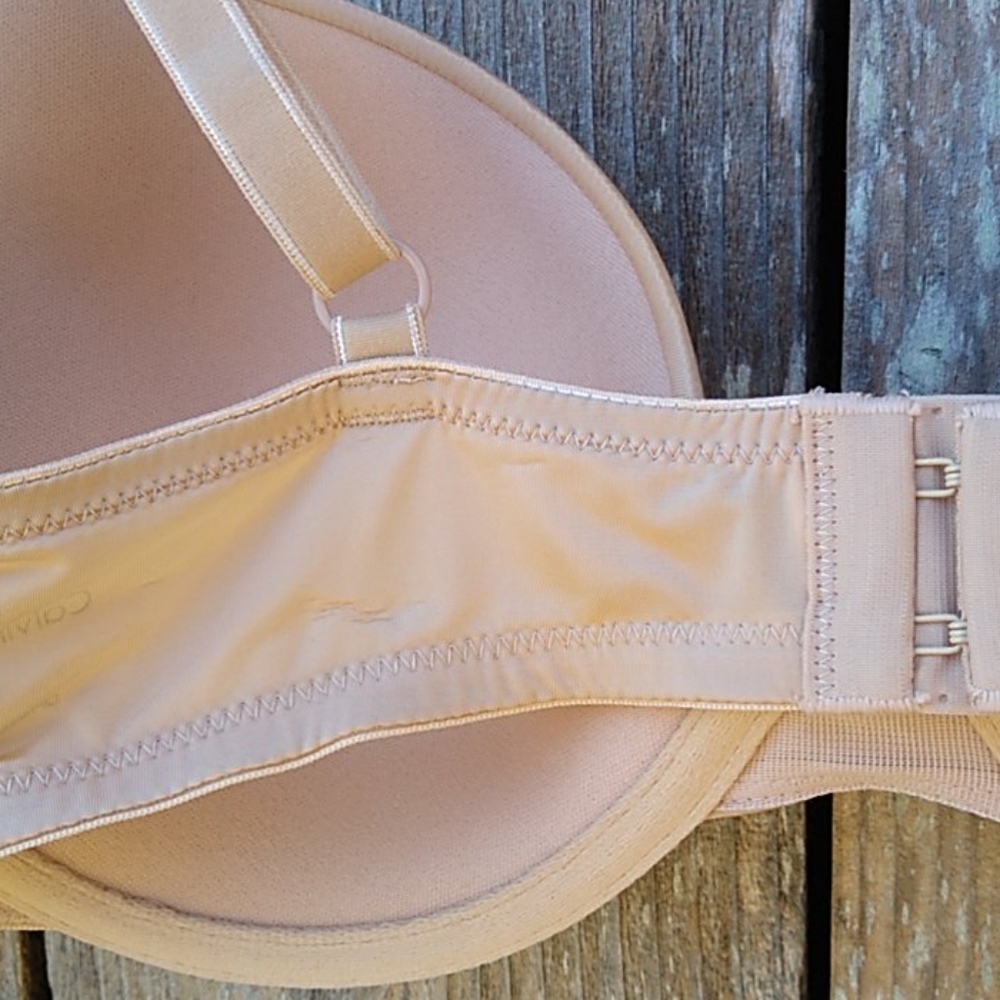 Calvin Klein Smooth Cup Bra 36C nude - Picture 3 of 16